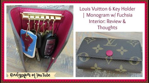 lv 6 key holder review|louis vuitton key holder pouch.